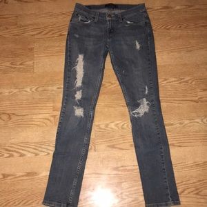 Levi’s too superlow 524 skinny jeans